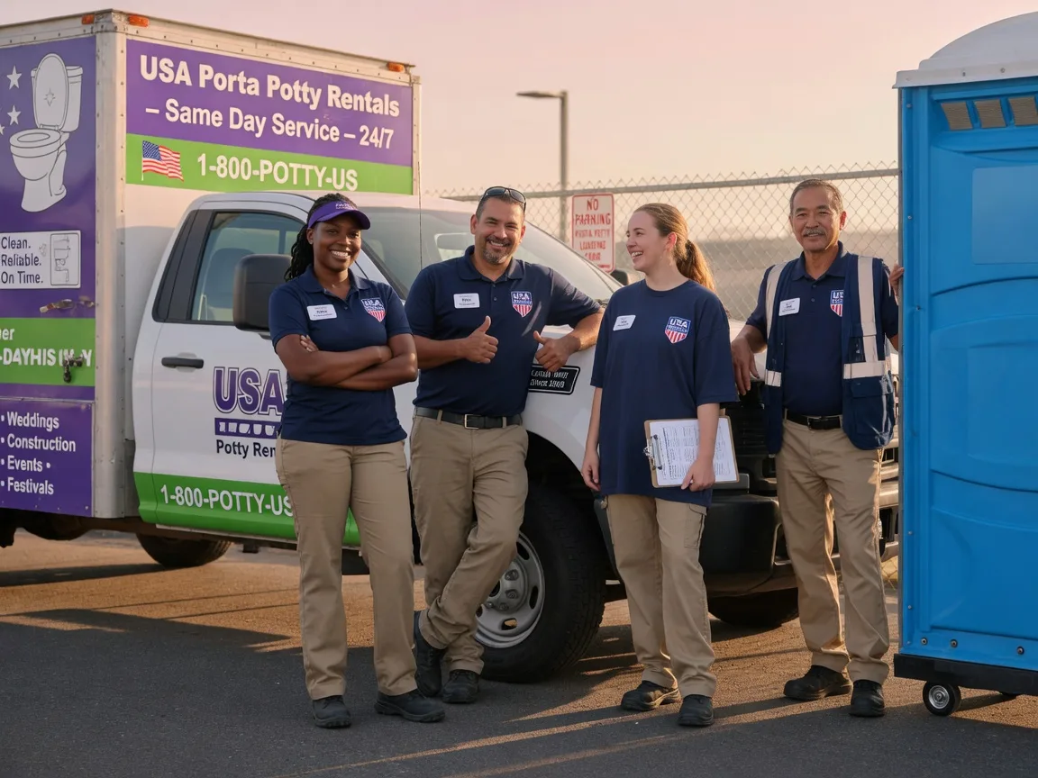 Porta Potty Rental company in Camp Nelson, CA